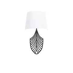 Aydinlatmadunyam Aplik WhiteBlack Asaf-6991