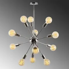 Aydinlatmadunyam Avize Chrome Harput-Mr-602
