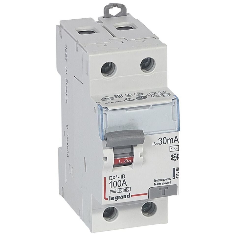 Legrand  DX³ KAK 2P AC 100A 30mA LEG-411508