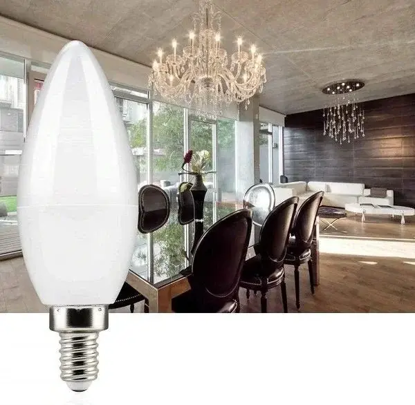 Cata 8 Watt E14 Duylu Buji Led Ampul Beyaz Işık CT-4083