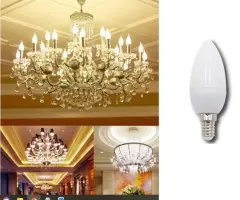 Cata 8 Watt E14 Duylu Buji Led Ampul Beyaz Işık CT-4083