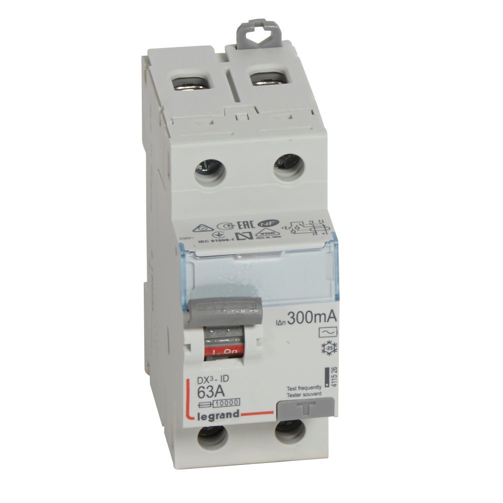 Legrand  DX³ KAK 2P AC 63A 300mA LEG-411526