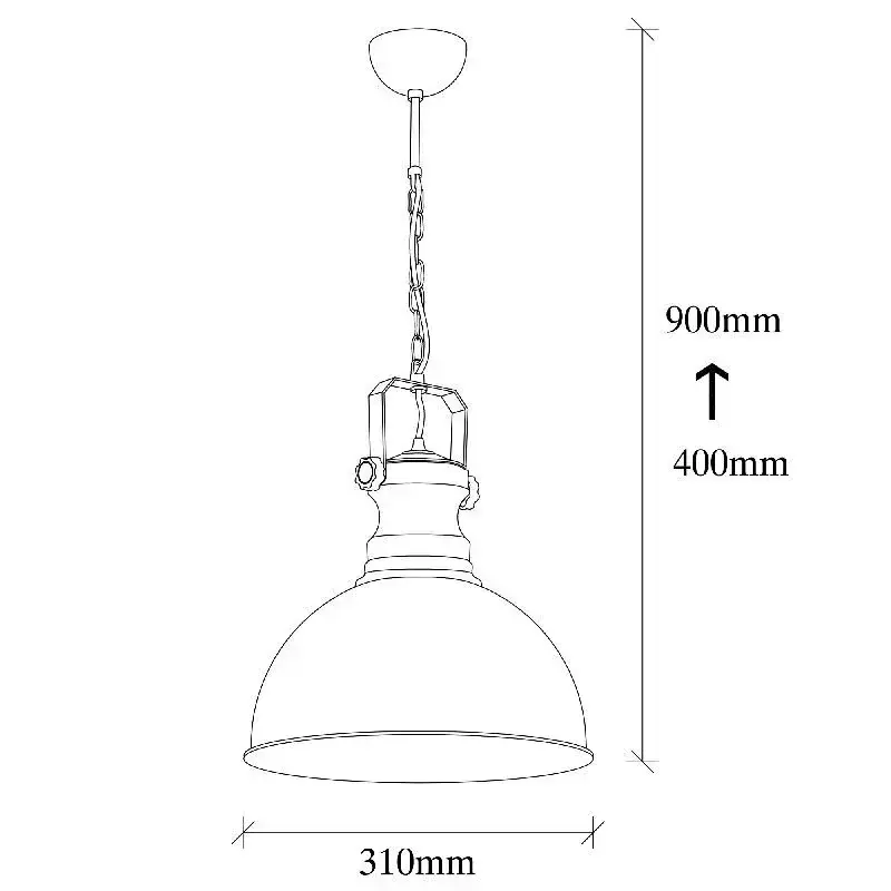 Aydinlatmadunyam Sarkit Antique Patine-3710