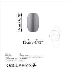 Aydinlatmadunyam Aplik Grey Heybe-13625