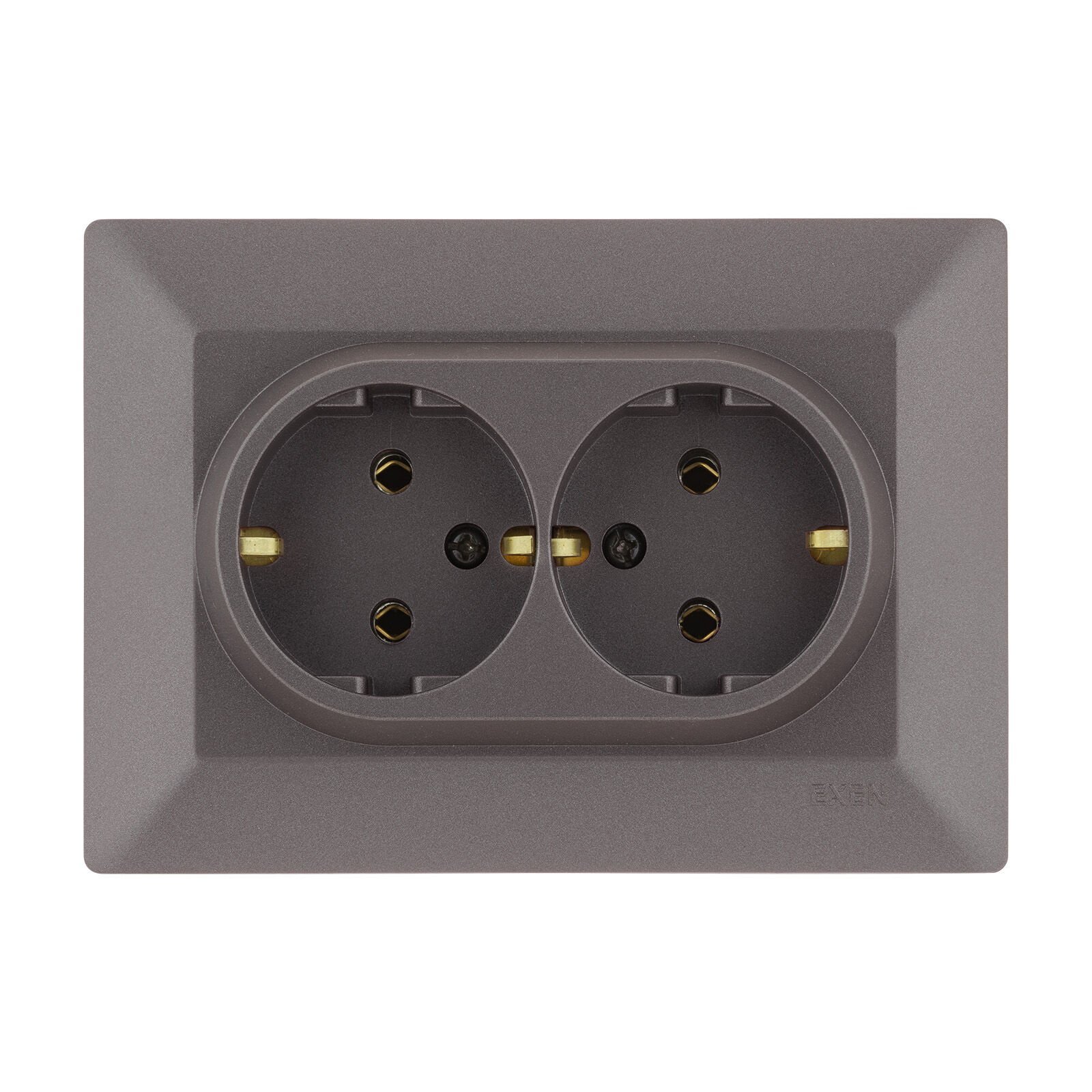 Exen Odak Mocha Ikili Toprakli Priz Komple Takim