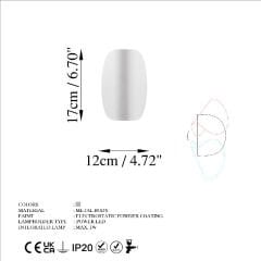 Aydinlatmadunyam Aplik Chrome Heybe-13626