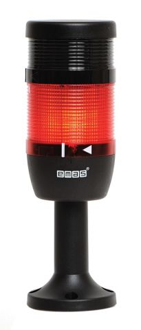 Emas 70Mm 24V Led 110Mm Pl.Ayaklı Ikılı Buzzer Ik - IK71L024ZM01