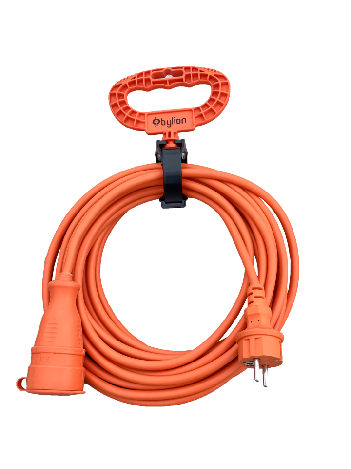 BYLION Bec-20315-F Ip44 F Type (Schuko) 3X1,5 20M Turuncu Kablo