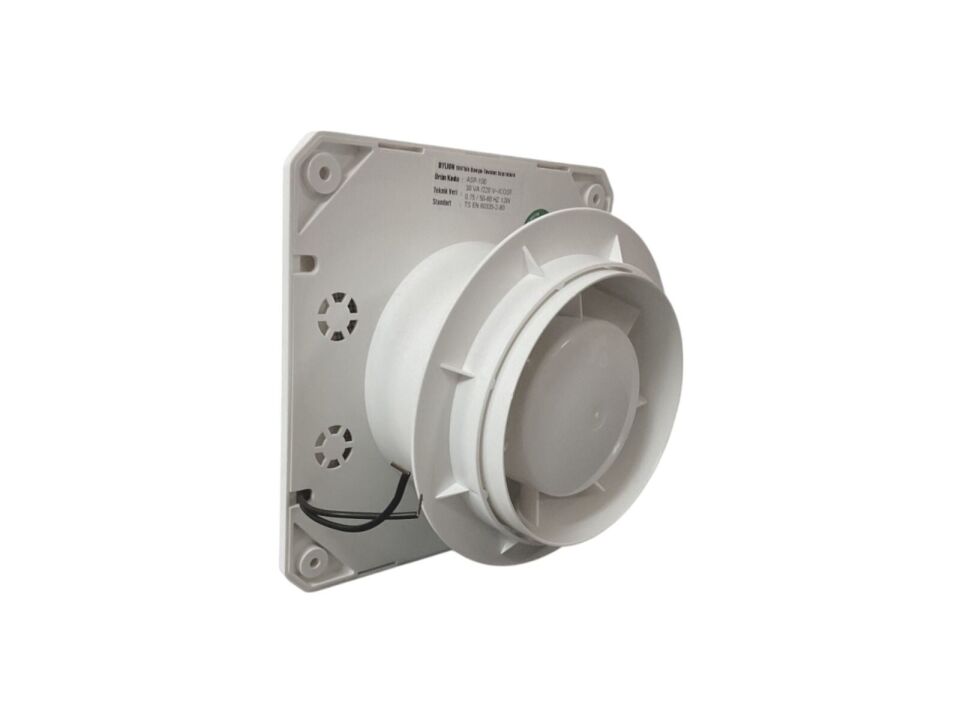 BYLION Asp-150 150 Mm Aspiratör Banyo-Tuvalet (Beyaz)