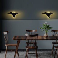 Aydinlatmadunyam Aplik Black Pacali-13500-L