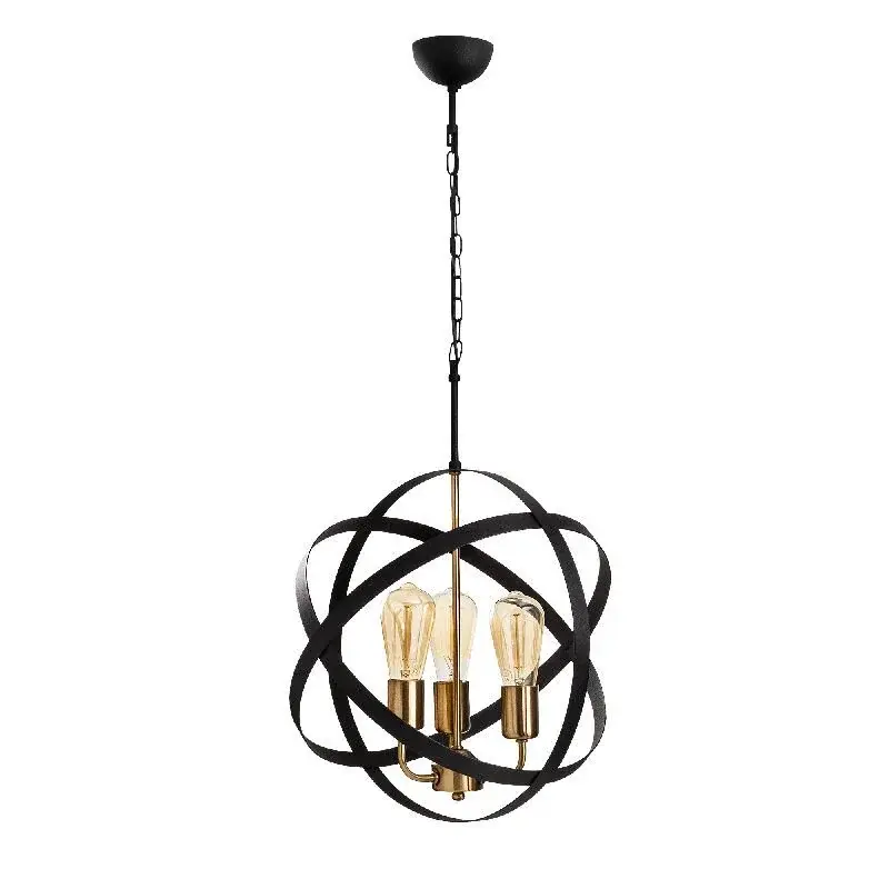 Aydinlatmadunyam Avize GoldBlack Gezegen-4843