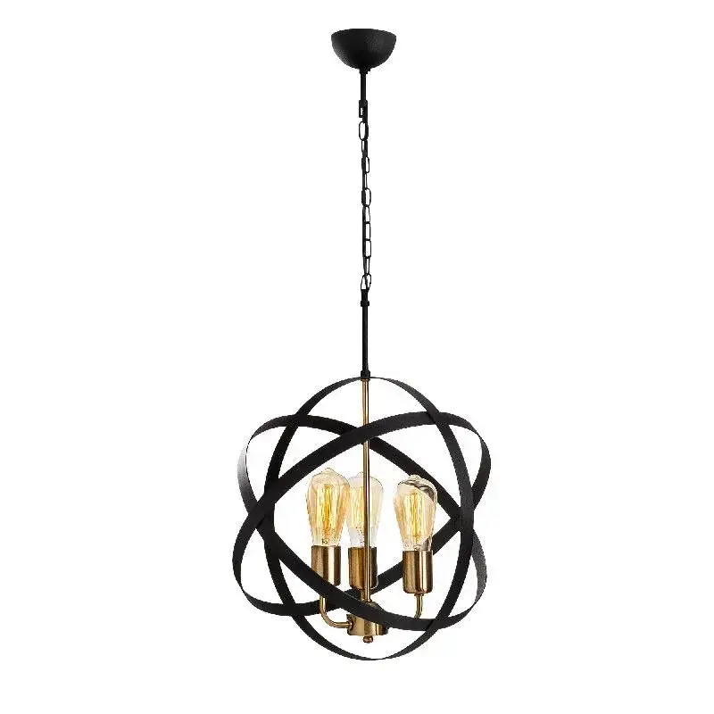 Aydinlatmadunyam Avize GoldBlack Gezegen-4843