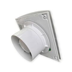 BYLION Asp-100D 100 Mm Düz Aspiratör Banyo-Tuvalet (Beyaz)