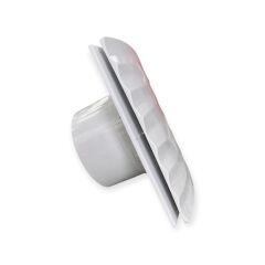 BYLION Asp-100D 100 Mm Düz Aspiratör Banyo-Tuvalet (Beyaz)