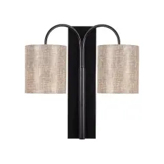Aydinlatmadunyam Aplik BlackCream Baston-3471