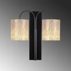 Aydinlatmadunyam Aplik BlackCream Baston-3471