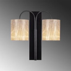 Aydinlatmadunyam Aplik BlackCream Baston-3471