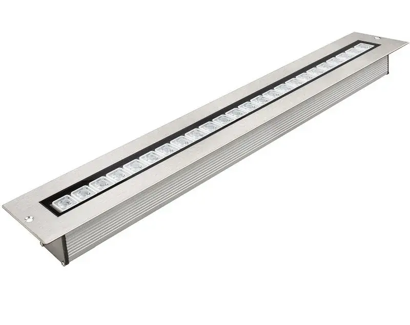 Wallwasher Led Duvar Aydınlatma Sıva Altı 70 cm 24 Watt Kırmızı Işık
