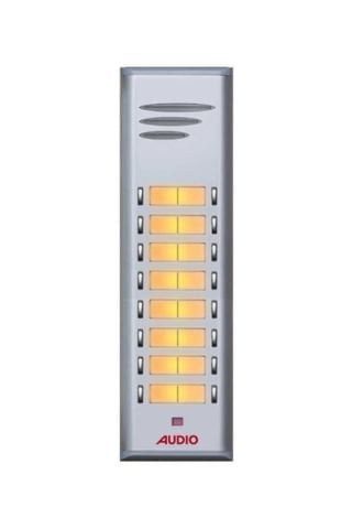 Audio 004849 E16 16lı Basic Serisi Çift Butonlu Zil Paneli