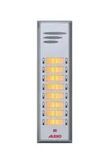 Audio 004849 E16 16lı Basic Serisi Çift Butonlu Zil Paneli