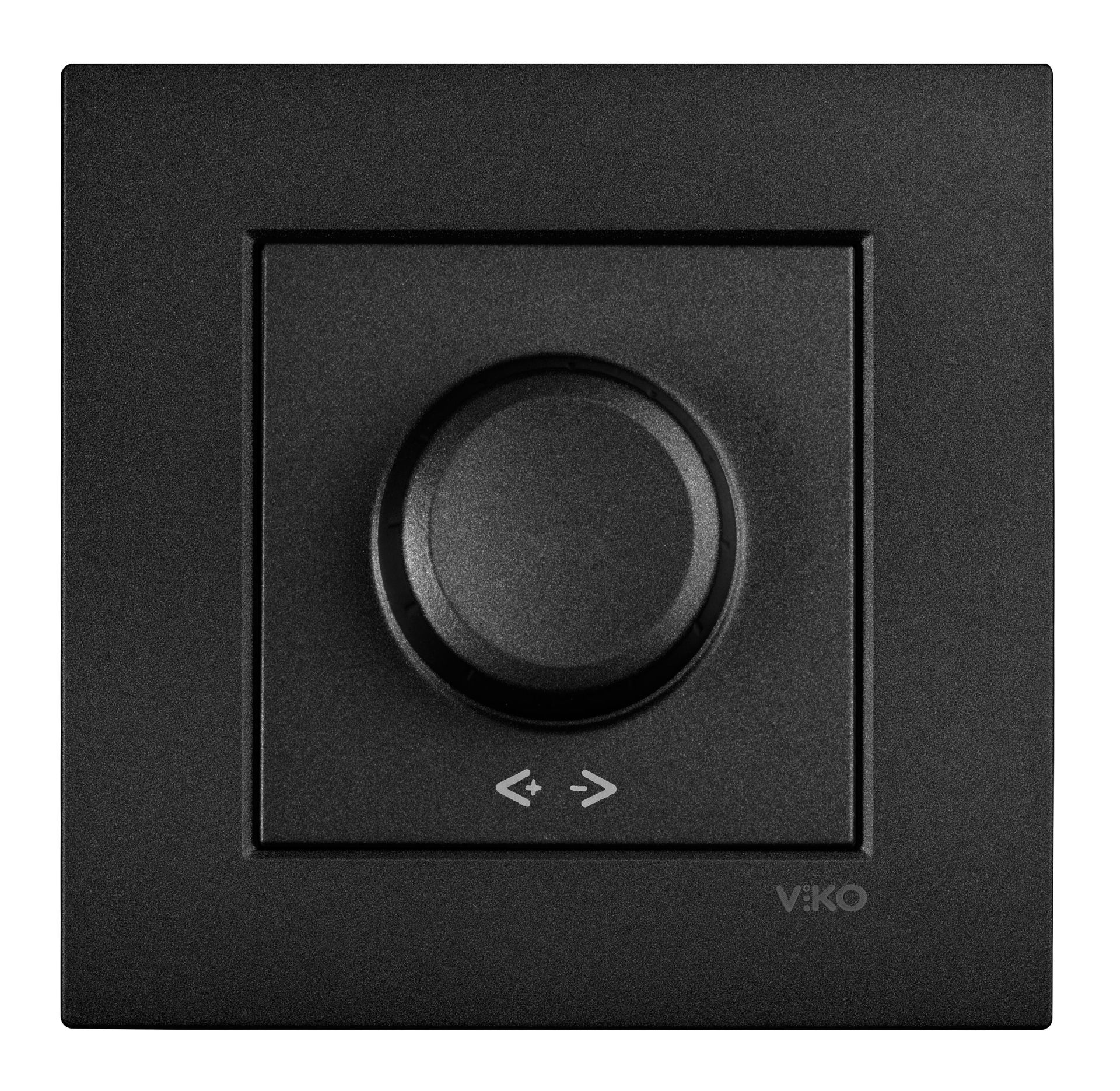 Viko Novella Artline Siyah R Dimmer Mekanizma R 40-600W Çerçeve Dahil