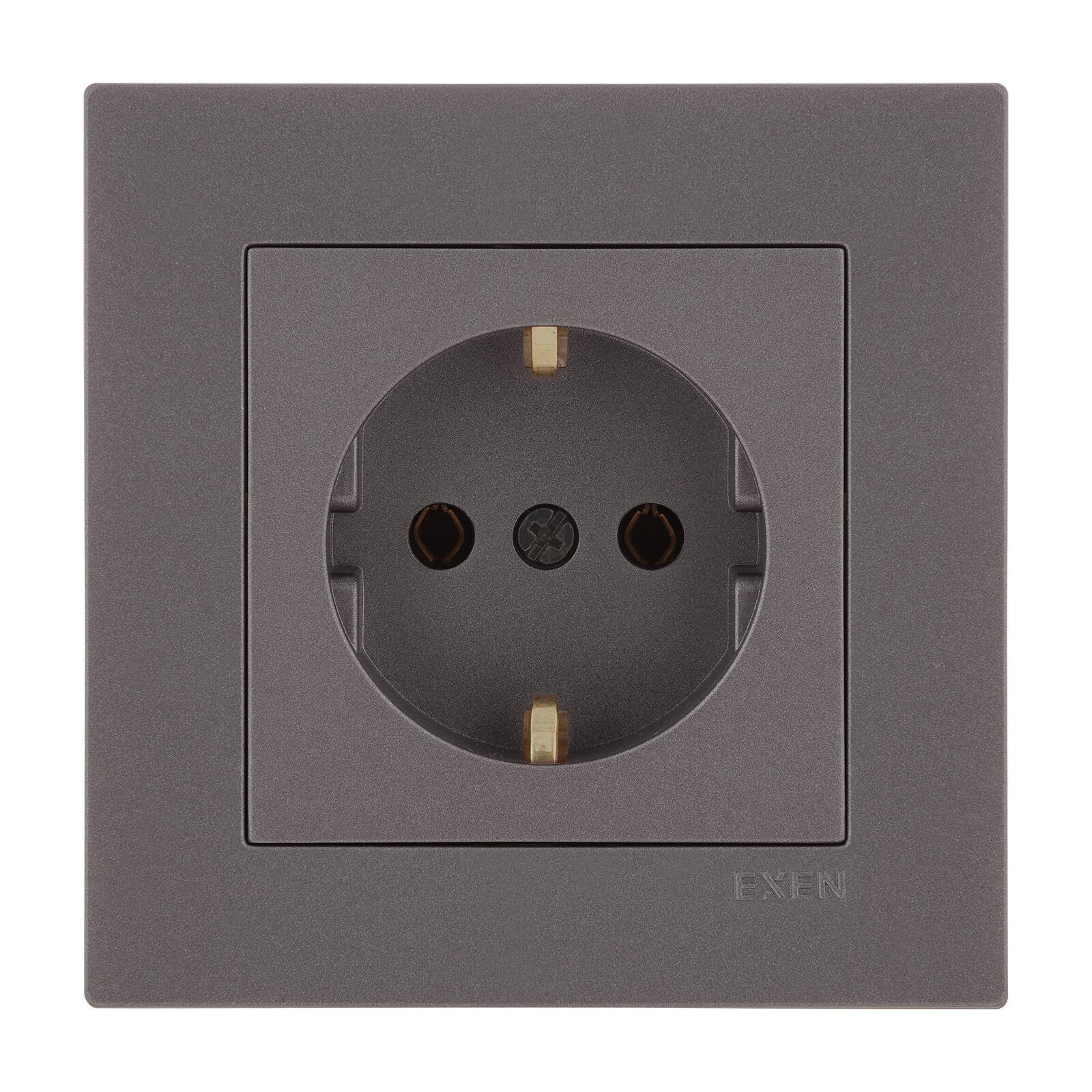 Exen Karell Mocha Toprakli Priz Komple Takim