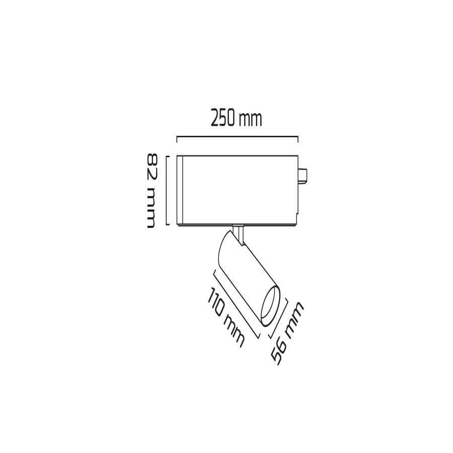 Goya Gy 8058-25 Beyaz Kasa 14W 3000K Ray
