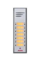 Audio 004849 E14 14lü Basic Serisi Çift Butonlu Zil Paneli