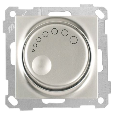 Mutlusan Işıklı Işıkayarlayıcı  Dımmer  600W Titanyum - 2100 440 0283