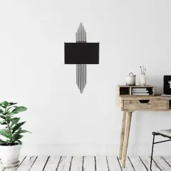 Aydinlatmadunyam Aplik BlackSilver Mizrak-614