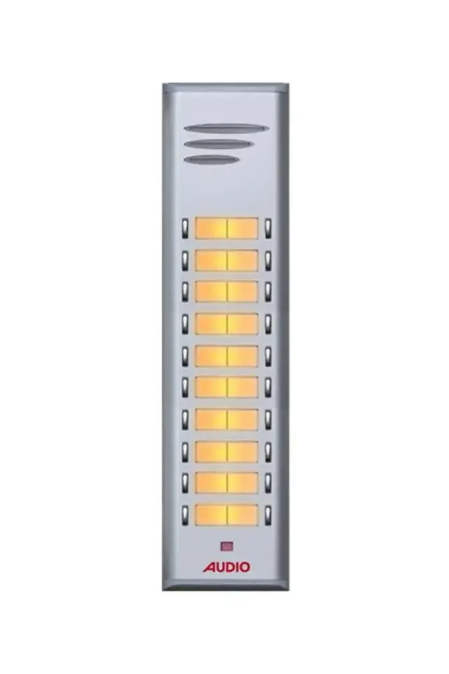 Audio 004849 E20 20li Basic Serisi Çift Butonlu Zil Paneli