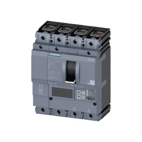 Siemens Sentron Serisi Haberleşme Özellikli Kompakt Güç Şalteri; 3Va21; 55Ka; Etu850; 40-100A, 60-1000A; 4 Kutuplu 3VA2110-5KP46-0AA0