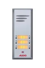 Audio 004849 E06 6lı Basic Serisi Çift Butonlu Zil Paneli