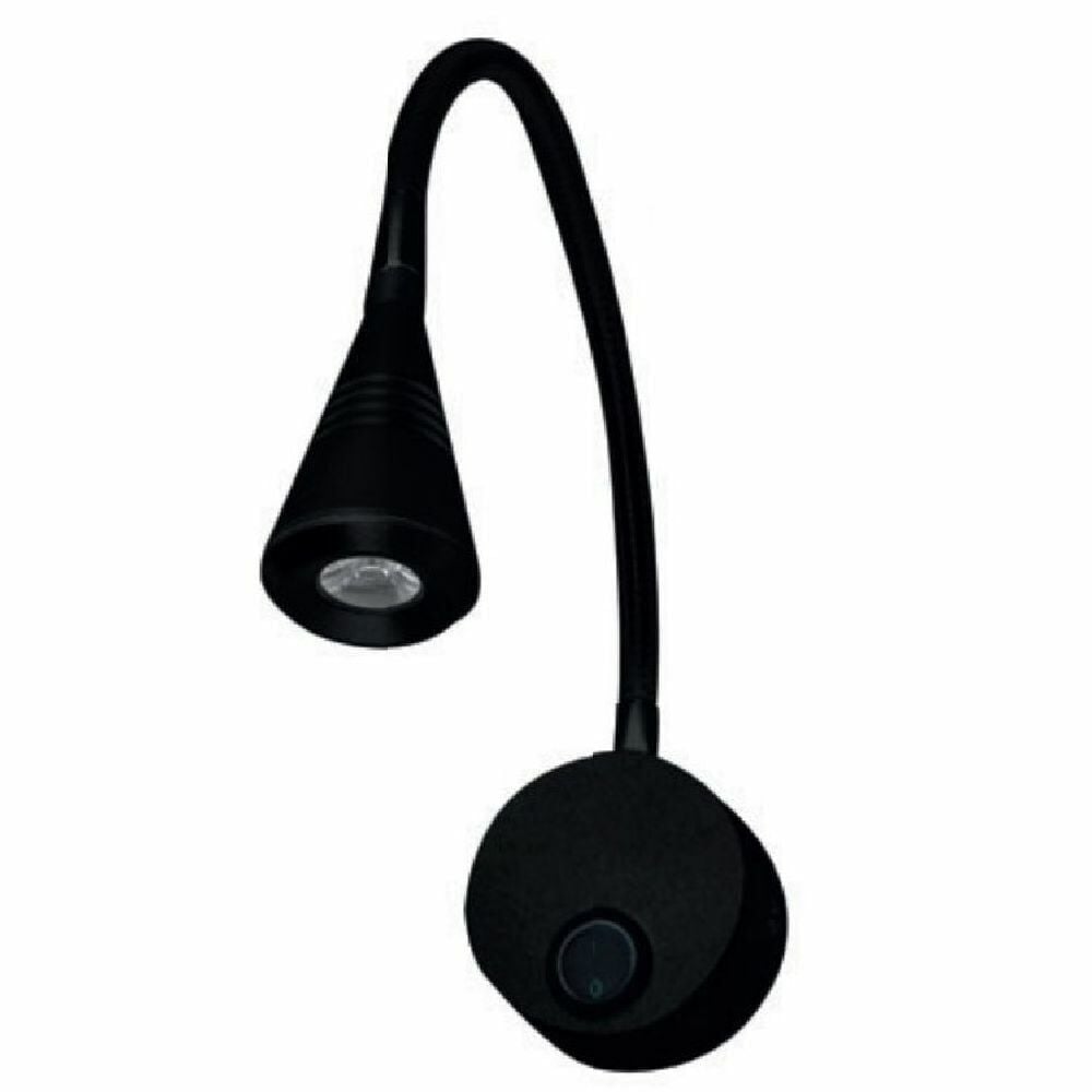 Horoz 040-006-0003 Kugu 3W Siyah 4200K Led Aplik