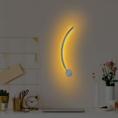 Aydinlatmadunyam Aplik Chrome Uyan-13600