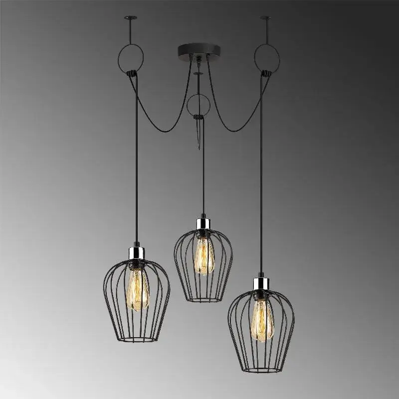 Aydinlatmadunyam Sarkit Black Armut-6686