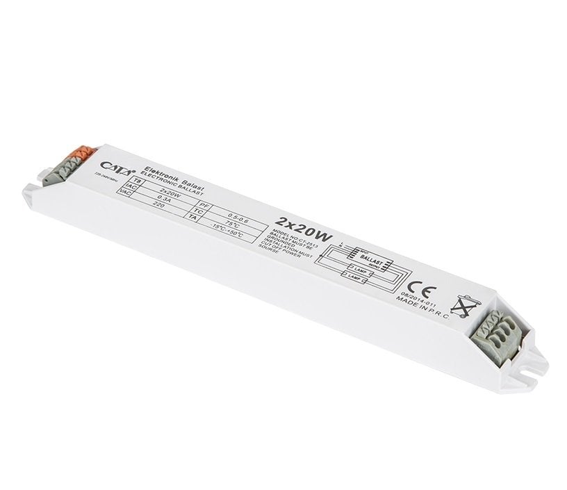 Cata 2X20 Elektronik Balast CT-2513