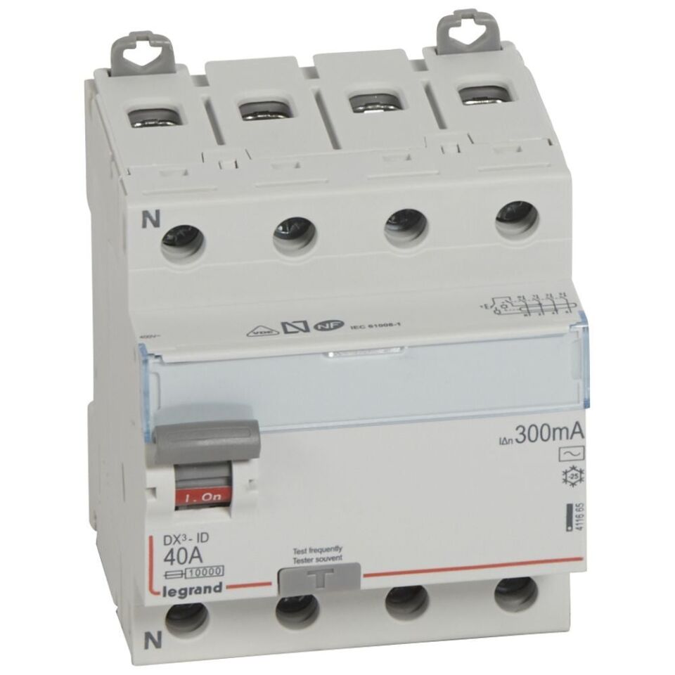 Legrand  DX³ KAK 4P AC 40A 300mA LEG-411665