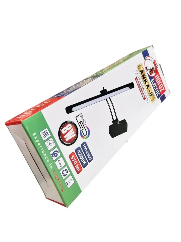 Horoz 040-014-0008 Anka-8 8W Siyah 4200K Led Aplik