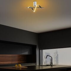 Aydinlatmadunyam Plafonyer Chrome Likma-13517