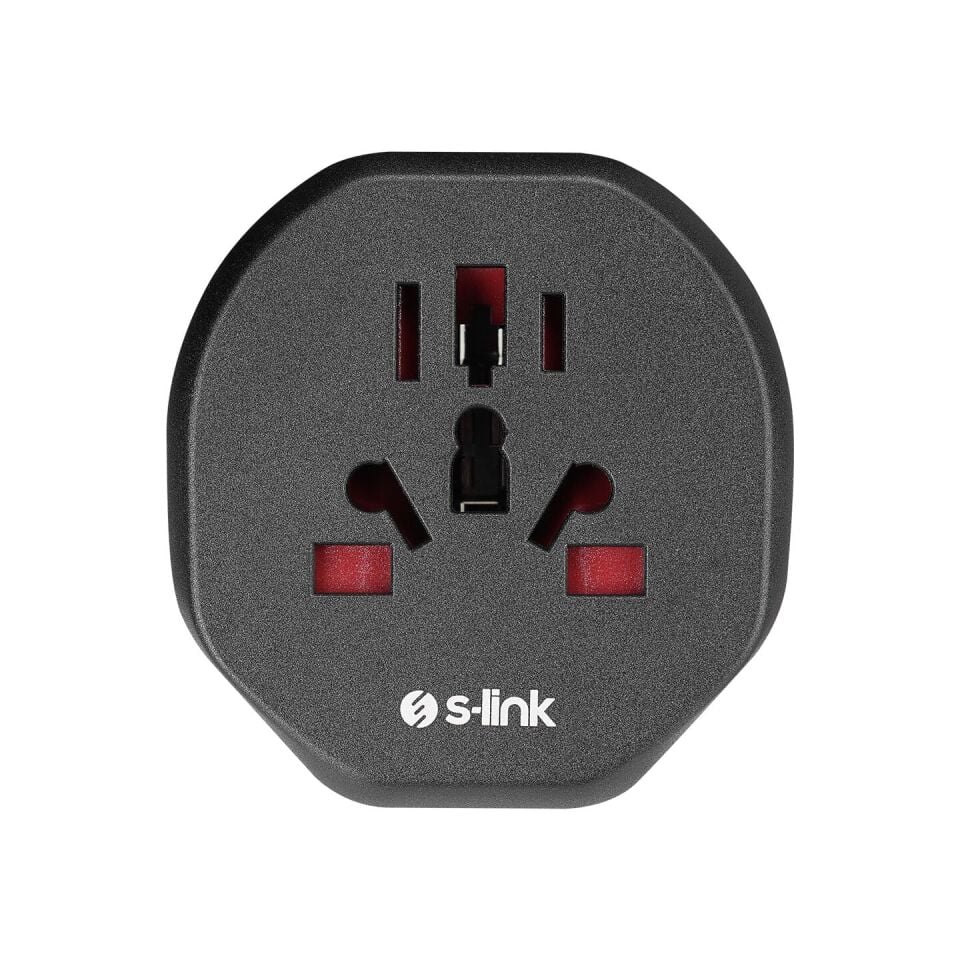 S-Link SL-WL09 Universal - Türk Çevirici Priz Adaptör