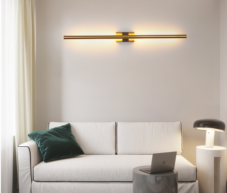 Aydınlatma Dünyam 8w Gold Kaplama Led Tablo, Banyo, Duvar, Aplik Günışığı Renk