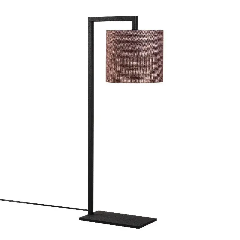 Aydinlatmadunyam Masa Lambasi BrownBlack Profil-4691