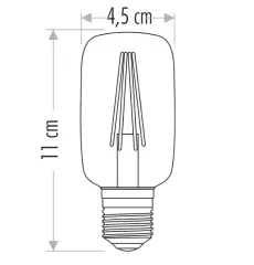 Cata 4 Watt Rustik Led Ampul CT-4298 Amber Renk
