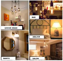 Cata 4 Watt Rustik Led Ampul CT-4298 Amber Renk