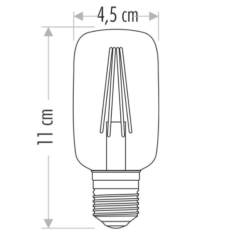 Cata 4 Watt Rustik Led Ampul CT-4298 Amber Renk