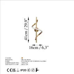 Aydinlatmadunyam Aplik Gold Likma-13511