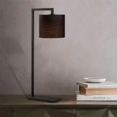 Aydinlatmadunyam Masa Lambasi Black Profil-4692
