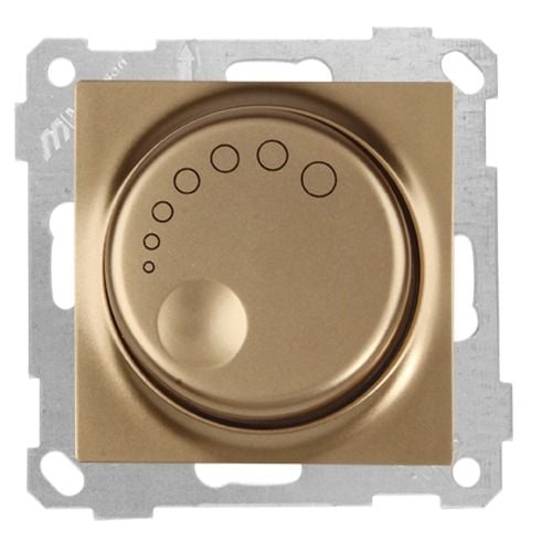 Mutlusan Işıklı Işıkayar. Dımmer  1000W Antik Altın - 2100 444 0280