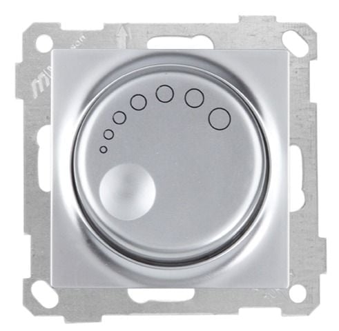 Mutlusan Işıklı Işıkayarlayıcı  Dımmer  1000W İnox - 2100 444 0282